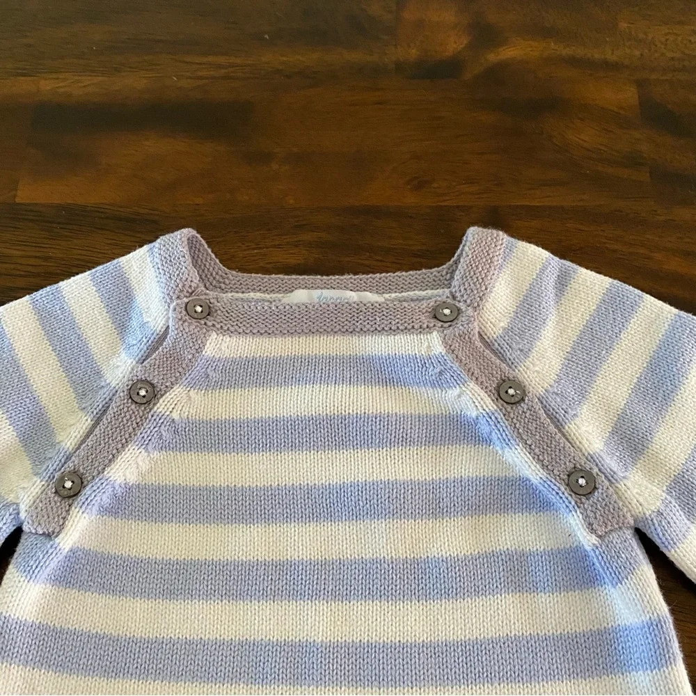 Jacadi Paris Baby Knit Stripes Sweater